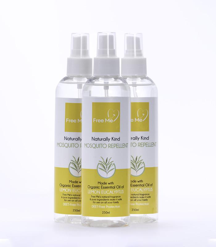 3 * Mosquito Repellent-Lemon Eucalyptus - Free Me Company